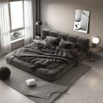 Ambiance Tufted Velvet Bed Frame – Premium Engineered Wood with Reinforced Seating Support - Image 3