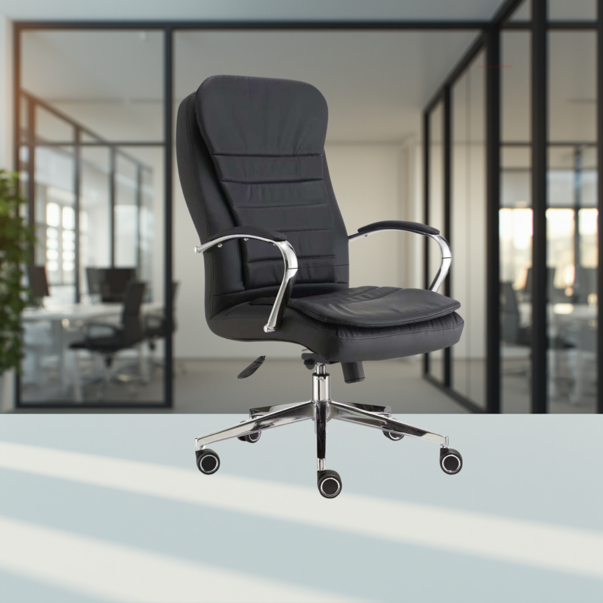 Tango Medium Back Ergonomic Office Chair – Black