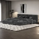Ambiance Tufted Velvet Bed Frame – Premium Engineered Wood with Reinforced Seating Support - Image 7