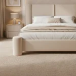 Lume Modern Upholstered Luxury Bed Frame - Image 3