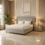 Monaco Premium Velvet Luxury Upholstered Bed - Image 7