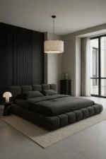 Ambiance Tufted Velvet Bed Frame – Premium Engineered Wood with Reinforced Seating Support - Image 9