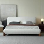 Thornton Bouclé Upholstered Platform Bed