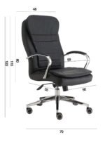Tango Medium Back Ergonomic Office Chair – Black