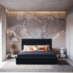 Syla Premium Fabric Upholstered Bed Frame - Image 2