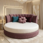 Aurelia Grand Round Upholstered Bed