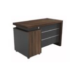 The Regent Executive Desk in Sophisticated Walnut Grey - Image 2