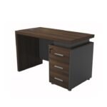 The Regent Executive Desk in Sophisticated Walnut Grey - Image 3