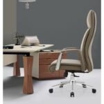 Zenith Executive High-Back Office Chair | Premium PU Leather Ergonomics - Image 2