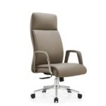 Zenith Executive High-Back Office Chair | Premium PU Leather Ergonomics - Image 4