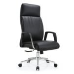 Zenith Executive High-Back Office Chair | Premium PU Leather Ergonomics - Image 5