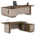 The Grand Executive L-Shaped Desk with Integrated Storage - Image 3