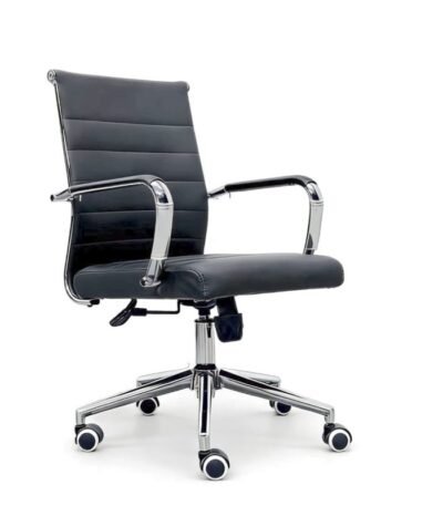 Paris Luxe Executive Medium Back Office Chair - Ergonomic desk chair by Bahoo Interior UAE