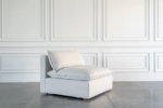 Amelia Modular Middle Seat – Luxury Fabric Armless Sofa Module | Bahoo Interior UAE - Image 2