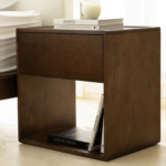 Bahoo Avelyn Natural Oak Kids Bedside Table with Storage Drawer - Image 3