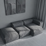 Bahoo Veloria Cloud Modular Sofa – 3 Seater - Image 4