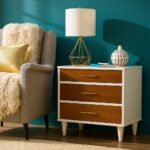 Cassie Mid-Century Modern 3-Drawer Nightstand