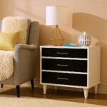 Cassie Mid-Century Modern 3-Drawer Nightstand - Image 3