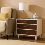 Cassie Mid-Century Modern 3-Drawer Nightstand - Image 4