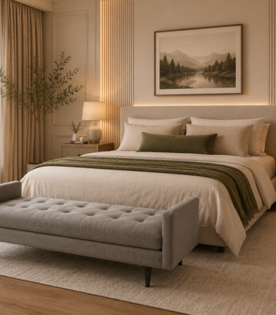 Liam Tufted Solid Wood Daybed with Removable Cushion - Bahoo Interior UAE