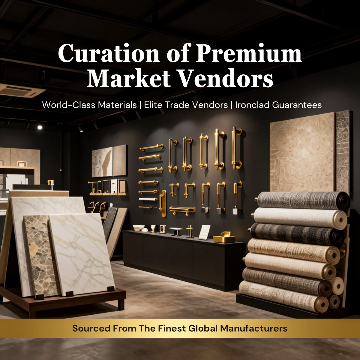 Curation of Premium Market Vendors