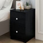 Selene Florida Upholstered Bedside Table - Image 3