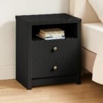 Frost MinimalistMBO Bedside Table with Open Shelf - Image 2