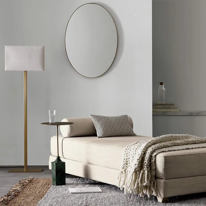 Ibul Convertible Daybed Sleeper Sofa - Modern grey fabric sofa bed and daybed for living rooms in UAE