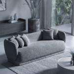 Bahoo Zorello Modern 3 Seater Sofa - Image 4
