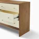 Jayden Modern Six-Drawer Two-Tone Bedroom Dresser - Image 5