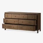Kisner 8-Drawer Luxury Wooden Bedroom Dresser - Image 3