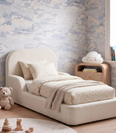 Bahoo Luna Kids Arch Bouclé Bed