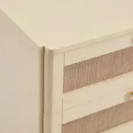 Lumia Woven Cane 6-Drawer Bedroom Dresser - Image 6