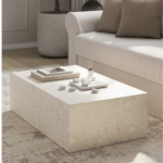 Felicity Oryx Marble Block Coffee Table - Image 2