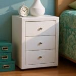 Nelson Tailored 3-Drawer Upholstered Nightstand - Image 4