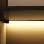 Opal Elite 3-Door Wardrobe with Glass Panels & Integrated LED Lighting - Image 7