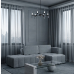 Orlento Modern Bouclé 3-Seater L-Shape Sofa - Image 2