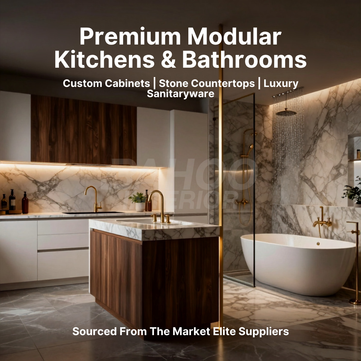 Premium Modular Kitchens & Bathrooms