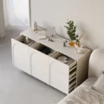 Regina 9-Drawer Nordic Arch Dresser - Image 6
