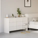 Regina 9-Drawer Nordic Arch Dresser - Image 5