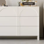 Regina 9-Drawer Nordic Arch Dresser - Image 8