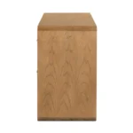 Tahani 6-Drawer Chest with Fluted Oak Finish - Image 8
