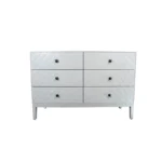 Trego 6-Drawer Modern Wooden Dresser - Image 5