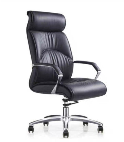 Mike High Back Leather Manager Chair | Bahoo Interior UAE