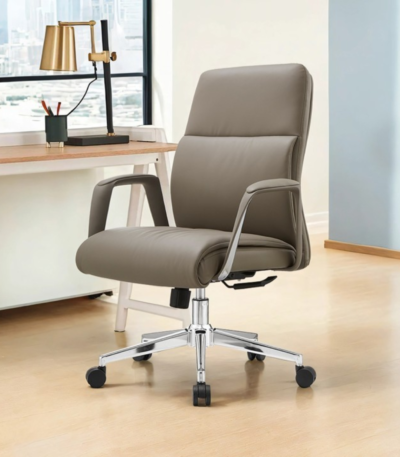 Bryan Medium Back Black & Grey Executive Office Chair UAE