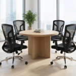 Round Meeting Conference Table UAE | Bahoo Interior