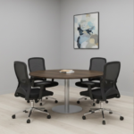 BG Round Meeting Table 120cm UAE | Bahoo Interior