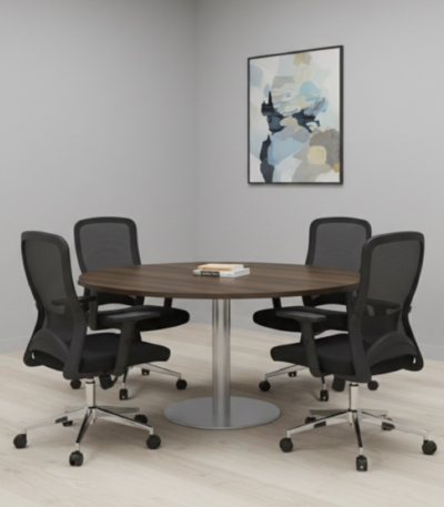 BG Round Meeting Table 120cm UAE | Bahoo Interior