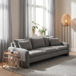 Bahoo Solvique Bouclé 3-Seater Sofa - Image 4