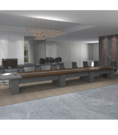 720cm Executive Conference Table UAE | Walnut Grey